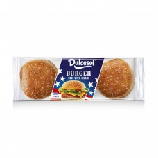 DULCESOL BURGER BUNS WITH SESAME 8 x 300GR