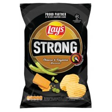 LAYS STRONG SER CAYENNE  21 x 140GR