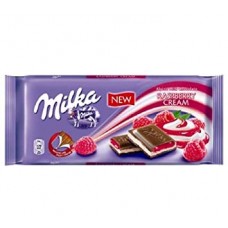 MILKA RASPBERRY CHOCOLATE  22 x 100GR