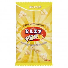 EAZYPOP MICROWAVE POPCORN BUTTER 16 x 100GR