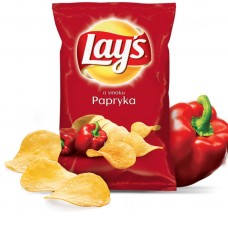 LAYS PAPRIKA(RED) 21 x 140GR