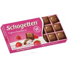 SCHOGETTEN YOGURT-STRAWBERRY  15 x 100GR