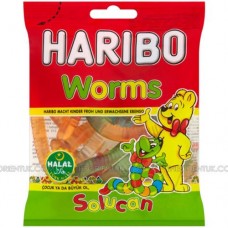 HARIBO WORMS * 24 x 80GR