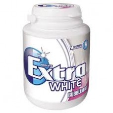 EXTRA WHITE BUBBLEMINT GUM £2 6 x 64GR